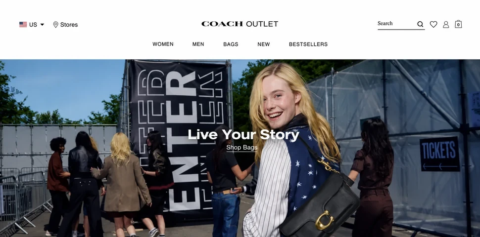 Официальный американский сайт Coach Outlet USA